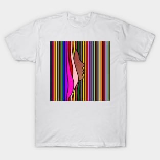 colorful girl T-Shirt